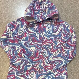 Extremely Me Swirl Y2K Hoodie Pullover Multicolor Girls 7/8